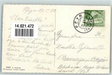 8505 Pfyn 1951 Foto AK Geschäft Depot Landw.Genossenschaft