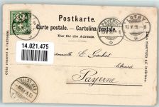 1833 Les Avants 1899 Foto AK Blumen Narzisse