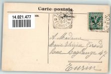 6000 Luzern Lucerne 1906 Foto AK Postamt Hotel St. Gotthard Straßenbahn Kutsche