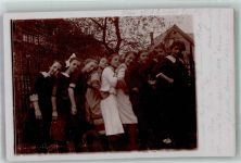 1200 Genève Genf 1914 Foto AK Gruppenfoto Frauen Ort handschriftlich
