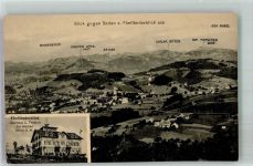 9410 Heiden 1900 Foto AK Gasthaus Pension Fünfländerblick