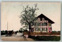 8942 Oberrieden 1913 Foto AK Ort lt. Stempel