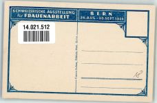 3000 Bern Berne Foto AK Fliegeraufnahme Ausstellung für Frauenarbeit 1928