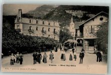 6354 Vitznau Foto AK Hotel Rigi-Bahn
