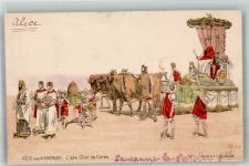 1000 Lausanne Losanna 1903 Gebrauchsspuren Fete de Vignerons Tracht Lithographie