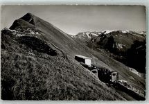 Brienzer Rothorn Station m. Hotel u. Gipfel