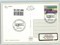 8302 Kloten 1990 Foto AK Jets der Swissair TWA und Pan Am Photoglob 13864 Sonderstempel