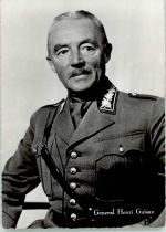 General Henri Guisan in Uniform Militär Schweiz Foto AK