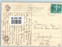 Postkutsche duchbricht Rinderherde Bundesfeierkarte Für die berufliche Förderung unserer Jugend Bundesfeier Ganzsachen Schweiz 1949 Künstlerkarte