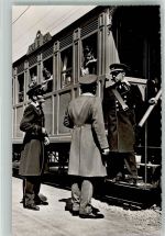 1947 Foto AK Spanisch-Brötli-Bahn Hundert Jahre Schweizer Eisenbahnen Photoglob 10