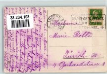 Ein schweizer Alphornbläser Edition Photoglob 3874 Alphorn 1923