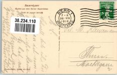 3000 Bern Berne 1916 - Eine Berner Bauernfamilie beim gemeinsamen Mahl