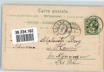 Appenzell Junge Frau in Appenzeller Tracht Verlag Guggenheim & Co. 10040 Tracht Schweiz 1902