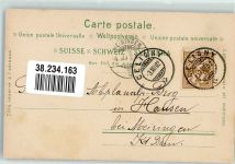 Appenzell Junge Frau in Appenzeller Tracht Verlag Guggenheim & Co. 10035 Tracht Schweiz 1902