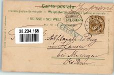 Junge Frau in Tracht aus dem Tessin Verlag Guggenheim & Co. 10188 Tracht Schweiz 1902