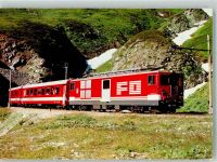 Foto AK Furka-Oberalp-Bahn Pendelzug mit Gepäcktriebwagen Deh 4/4 II