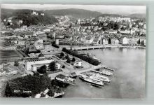 6000 Luzern Lucerne Foto AK Hafen