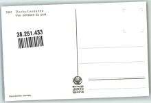 1000 Ouchy Foto AK Fliegeraufnahme Hafen