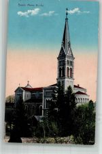 4000 Basel Bâle 1910 Foto AK Maria- Kirche