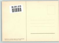 4000 Basel Bâle Lithographie / Künstlerkarte Ausstellung PTT Museum Standesläufer von Basel 17.Jh.