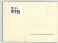 6000 Luzern Lucerne Lithographie / Künstlerkarte Ausstellung PTT Museum Standesläufer von Luzern 16.Jh.