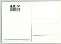 6060 Sarnen Lithographie / Künstlerkarte Ausstellung PTT Museum Standesläufer von Unterwalden 16.Jh
