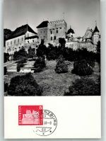 5600 Lenzburg 1968 Sonderstempel Schloss Marke bildseiitg