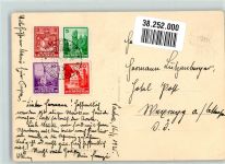 9490 Vaduz 1935 Foto AK Schloss