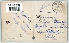 1200 Genève Genf 1921 Foto AK Marke bildseitig