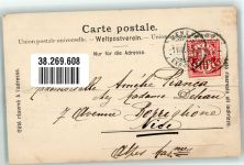 1200 Genève Genf 1906 Foto AK Hafen