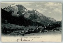 3785 Gsteig b. Gstaad 1907 Foto AK Oldenhorn