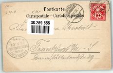 3860 Meiringen 1901 Foto AK Gruss aus