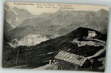 3825 Mürren Foto AK Hotel Jungfrau