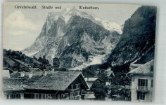 3818 Grindelwald Foto AK Wetterhorn