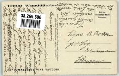 3000 Bern Berne 1925 Werbe AK Rebberge im Waadtland Verlag Schweiz. Landw. Ausstellung
