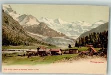 7503 Samedan Samaden Foto AK Roseggletscher