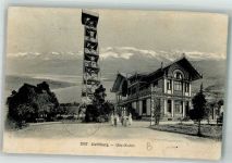 8143 Uetliberg 1912 Foto AK Gasthaus Aussichtsturm Uto-Kulm