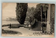 1200 Genève Genf 1907 Foto AK Schloss Park Mon Repos