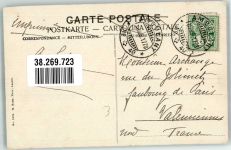 6000 Luzern Lucerne 1907 Foto AK St. Karliquai Nöllitor Bahnpost Zug 1778