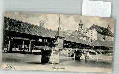 6000 Luzern Lucerne Mini AK Totentanzbrücke