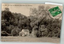 2926 Boncourt 1913 Foto AK Marke bildseitig