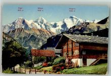 Grindelwald Foto AK Eiger Mönch Jungfrau