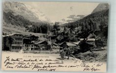 3954 Leukerbad Loèche-les-Bains 1906 Foto AK
