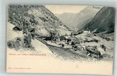 6484 Wassen UR Foto AK Mayenreussbrücke