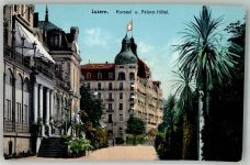 6000 Luzern Lucerne Foto AK Palace Hotel Kursaal
