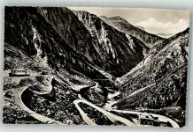 Schöllenen Foto AK Zahnradbahn Schöllenenbahn