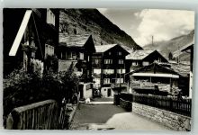 3920 Zermatt Foto AK Dorfpartie