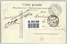 1000 Lausanne Losanna 1905 Foto AK Marke bidlseitig