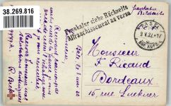 4000 Basel Bâle 1922 Foto AK Kreuzgang Münster Marke bidleitig