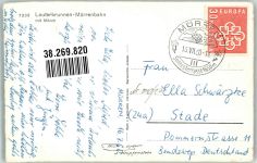 3825 Mürren 1960 Foto AK Bergbahn Mürrenbahn